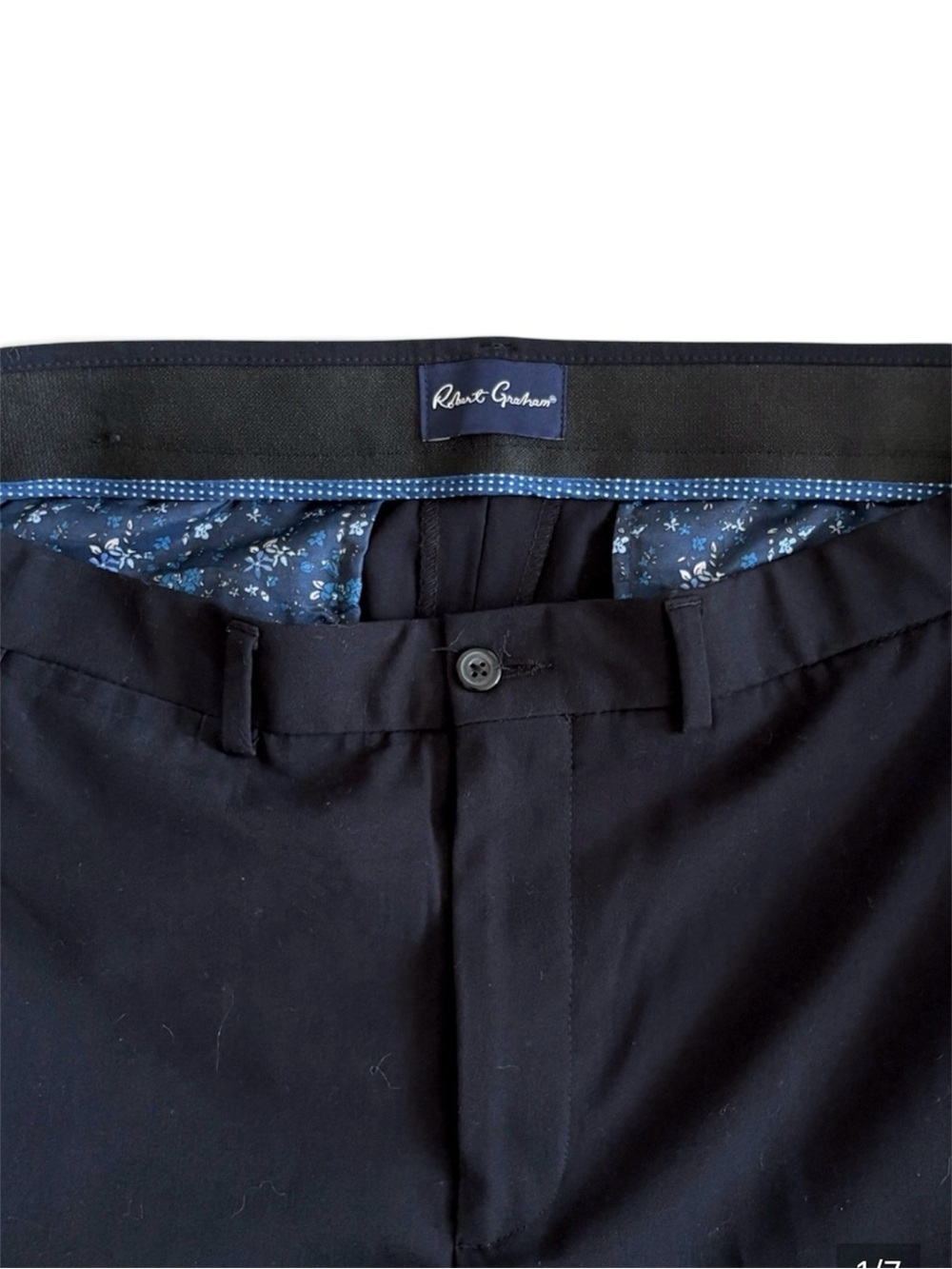 Robert Graham Men’s Black Dress Pants 34x30